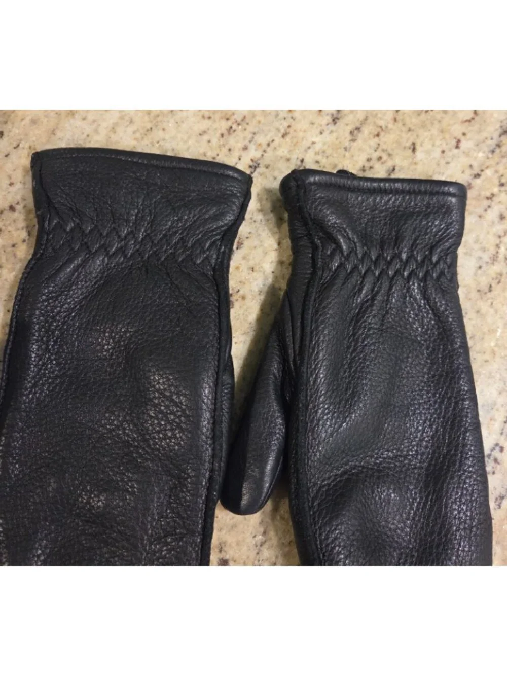 Pratt And Hart  Womens Size S Black Mittons Fleece Lined